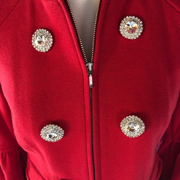 Bright Red Coat - Picture 2 of 4